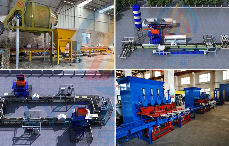 Fully Automatic Precast Concrete Block Quartz Stone Making Machine Floor Tile Concrete Dosing System Artificial Culture Stone Production Line