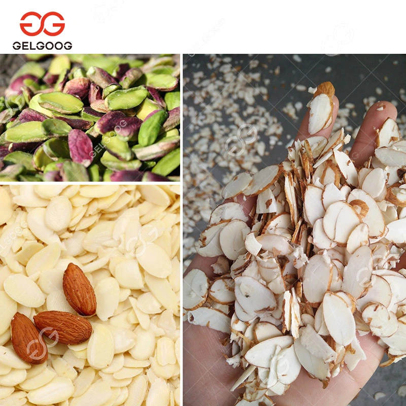 High Speed Pistachio Hazelnut Slicer Machine Pista Badam Cutting Slicing Machine