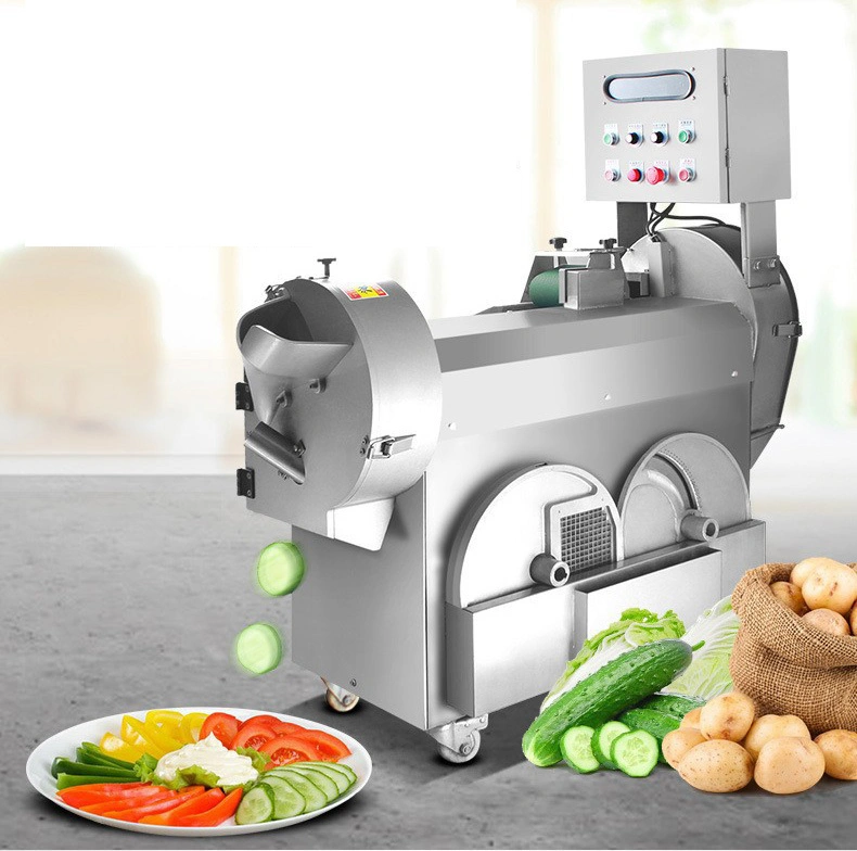 Automatic Vegetable Fruit Cutter Slicer Machine Pumpkin Dicing Machine